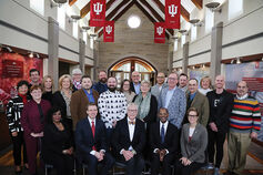 Group photo of the Queer Philanthropy Circle at Indiana University